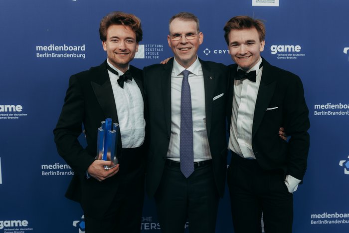 Preisträger agon e. V. -  Deutscher Computerspielpreis 2023 @Deutscher Computerspielpreis