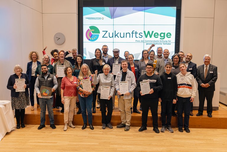 Preisträger ZukunftsWege 2023 @Commerzbank-Stiftung
